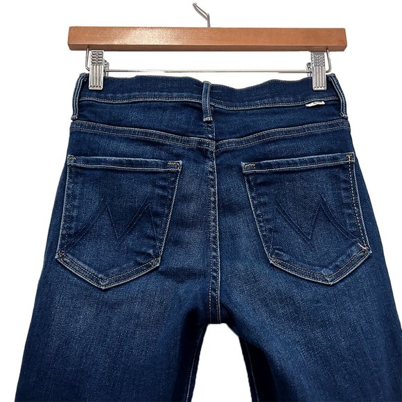 Mother Denim Insider Ankle Mid-Rise Jeans, Sweet Lime, 26 - Picture 5 of 10